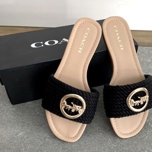 Coach Jolie Rope Sandal - size 8